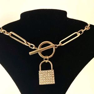 Lock Charm Necklace